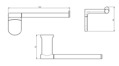 METAFORM ZERO držák toaletního papíru, chrom ZE017