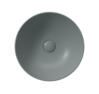 GSI NUBES keramické umyvadlo na desku průměr 40cm, agave mat 903904