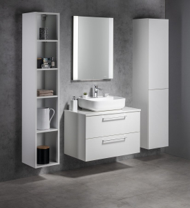 Sapho Koupelnový set CIRASA 81, bílá lesk KSET-030