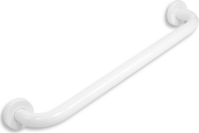 Novaservis Madlo rovné s krytkami 500 mm bílé R6650,11