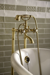 Sapho ANTEA nástěnná vanová baterie kompletní, bronz 3016