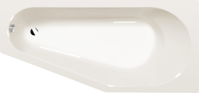 Polysan TIGRA R asymetrická vana 170x80x46cm, ivory 90611.40