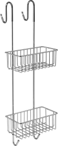 Aqualine CHROM LINE police do sprchy závěsná, 220x700x200 mm, chrom 37007