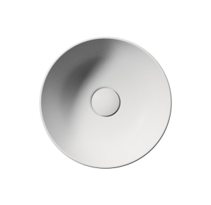 GSI PURA keramické umývátko na desku, průměr 32cm, bílá mat 885409