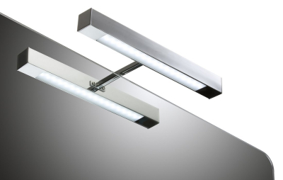 Aqualine VERONICA LED svítidlo, 6 W, 300x30x115 mm, IP44, chrom E26891CI