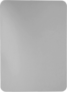 Sapho ISHAPE zrcadlo s broušenou hranou 50x70cm, zakulacené rohy, CU free AG457