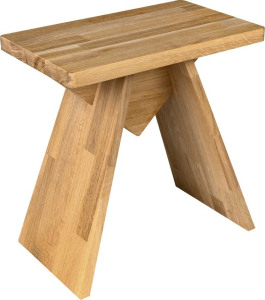 Sapho ASTYLE stolička 40x41x25cm, masiv přírodní dub AS410