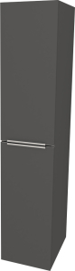 Mereo Mailo, koupelnová skříňka vysoká 170 cm, chrom madlo, Multidecor, Šedý diamant CN594LPSEDD