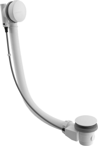 Polysan Vanová souprava s bovdenem, délka 775mm, zátka 72mm, bílá 71681W