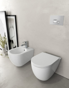 Isvea INFINITY bidet závěsný, 36, 5x53cm, bílá 10NF41001
