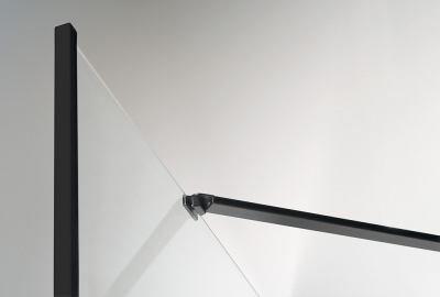 Polysan ZOOM BLACK čtvercový sprchový kout 800x800mm L/P varianta ZL1280BZL3280B