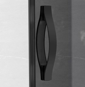Gelco SIGMA SIMPLY BLACK čtvercový sprchový kout 800x800 mm, rohový vstup, čiré sklo GS2180BGS2180B