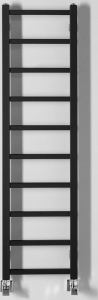 Sapho METRO LIGHT otopné těleso 300x1140 mm, černá mat IR444TB