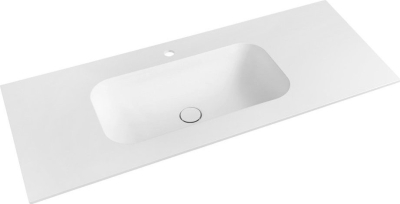 Sapho TREOS umyvadlo 111, 6x51, 3 cm, rockstone, bílá mat TS112-0101