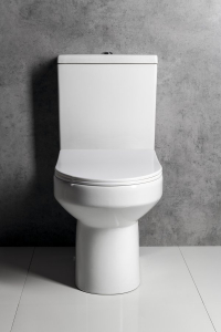 Aqualine VERMET WC kombi, spodní/zadní odpad, bílá VR038