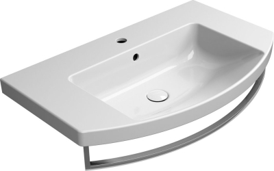 GSI NORM čelní držák ručníků 80cm, pro umyvadlo 8644111, chrom PANMA80