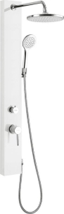 Aqualine FIGA sprchový panel 125x1050mm, bílá SL230