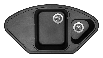 Granitový dřez Sinks LOTUS 960.1 Metalblack+VITALIA GR LT960174VIGR74