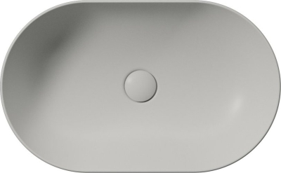 GSI PURA keramické umyvadlo na desku 60x37cm, cenere mat 883417
