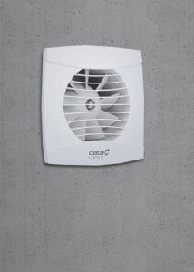 Cata UC-12 T koupelnový ventilátor axiální s časovačem, 12W, potrubí 120mm, bílá 01300100