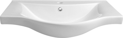 Aqualine ZARA 65 keramické umyvadlo nábytkové 64, 5x46cm, bílá 10065