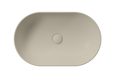 GSI PURA keramické umyvadlo na desku 60x37cm, creta mat 883408
