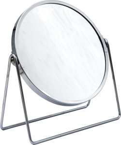 Ridder SUMMER kosmetické zrcátko na postavení, Ø 160mm, oboustranné, chrom 03009000