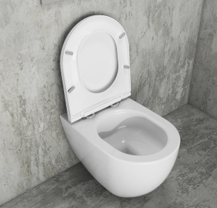 Isvea INFINITY závěsná WC mísa, Rimless, 36, 5x53cm, bílá 10NF02004