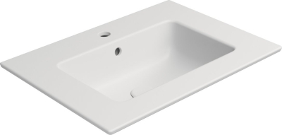 GSI PURA keramické umyvadlo Slim 62x46cm, bílá mat 8884109