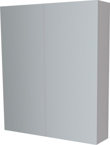Mereo Koupelnová skříňka zrcadlová 80 cm, galerka, 2 x dvířka, Multidecor, Arktická šedá CN798G82ARS1