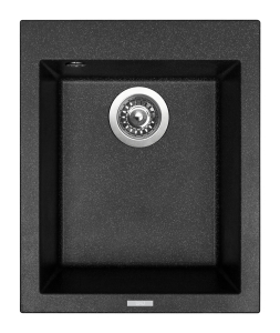 Granitový dřez Sinks CUBE 410 Granblack + Vitalia G8630