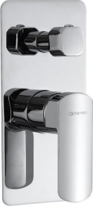 Sapho MIXONA podomítková sprchová baterie, 2 výstupy, chrom MG042