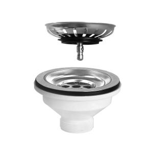 Bruckner Dřezová výpust 6/4", nerez 155.121.0