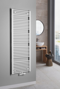 Aqualine DIRECT otopné těleso se středovým připojením, 600x1680mm, 1013 W, bílá ELM66T
