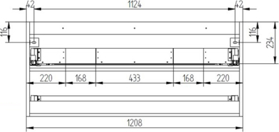 Mereo Aira, koupelnová skříňka 121 cm, Multidecor, Arktická bílá CN793SBIAA