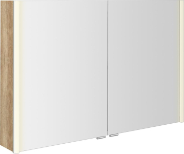 Sapho ALIX galerka s LED osvětlením, 106x70x17, 5cm, dub alabama AX106-0022