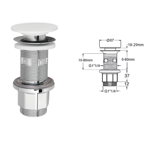 Sapho Koupelnový set TREOS 145, dub Polar KSET-017