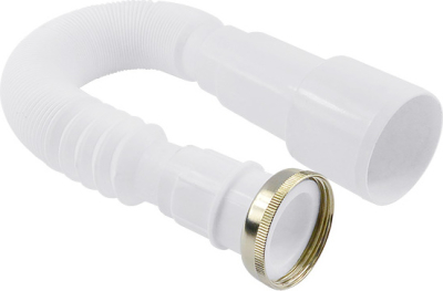 Klum Hadice odpadní tvarovatelná flexi 5/4" x ø 50(40) mm, s mosaznou maticí PR7080C