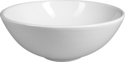 Aqualine Keramické umyvadlo na desku, Ø 40cm, bílá 40155