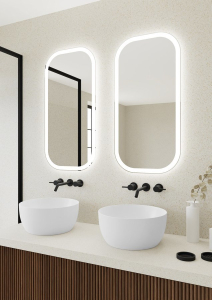 Sapho MANOR zrcadlo s LED osvětlením 50x100cm MN500
