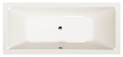 Polysan KRYSTA obdélníková vana 180x80x39cm, ivory 71710.40
