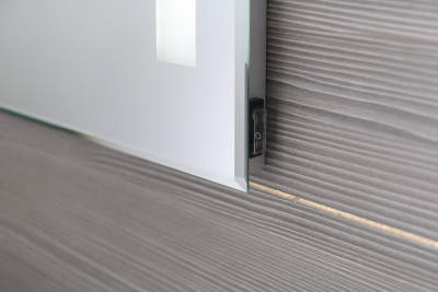 Aqualine Zrcadlo s LED osvětlením 60x80cm, kolébkový vypínač ATH6