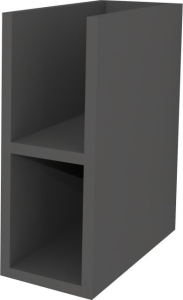 Mereo Aira, koupelnová skříňka 20 cm, spodní,  Multidecor, Šedý diamant CN797SSEDD
