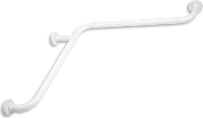 Novaservis Madlo lomené s krytkami bílé R6690,11