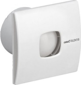 Cata SILENTIS 10 T koupelnový ventilátor axiální s časovačem, 15W, potrubí 100mm, bílá 01071000