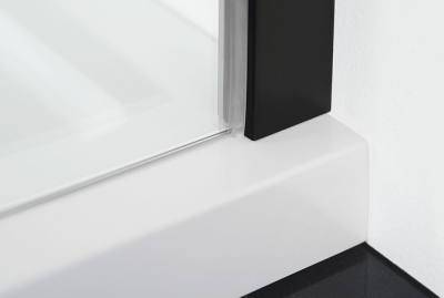 Polysan ZOOM BLACK obdélníkový sprchový kout 1000x900mm L/P varianta ZL1310BZL3290B