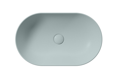 GSI PURA keramické umyvadlo na desku 60x37cm, ghiaccio mat 883415