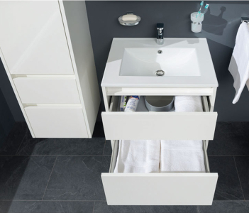 Mereo Opto, koupelnová skříňka 61 cm, dub Riviera CN920S