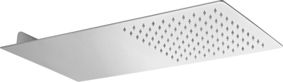 Sapho SLIM nástěnná hlavová sprcha, 250x550mm, nerez lesk MS732