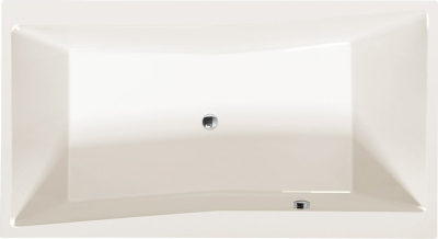 Polysan QUEST obdélníková vana 180x100x49cm, ivory 78511.40